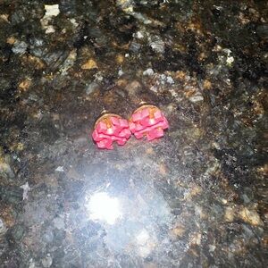 Tory Burch Hot Pink Earrings